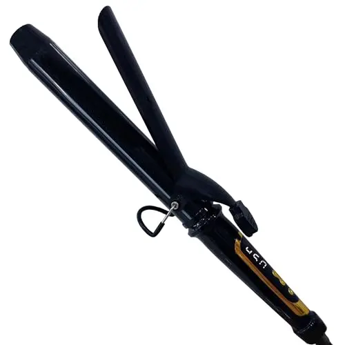 abp 1.25 inch extra long barrel curling iron with LCD display