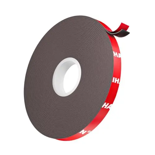 Pormkig narrow grey double sided foam tape roll