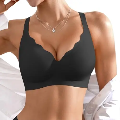 Seamless Wireless Bra for women with support and no underwire
