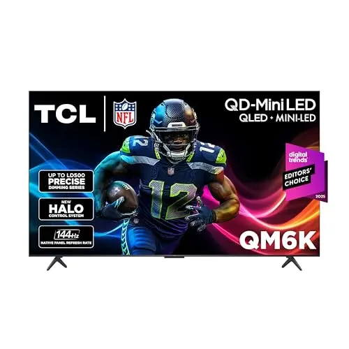 TCL 55-inch QLED Mini LED 4K smart television