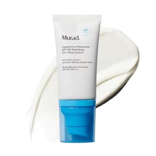 Murad Superactive Mattifying Oil and Pore Control Moisturizer SPF 50 tube