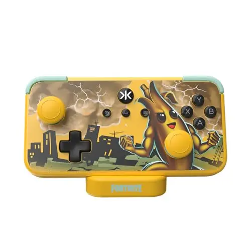 CRKD NEO S Peely Fortnite Edition wireless controller with charging dock