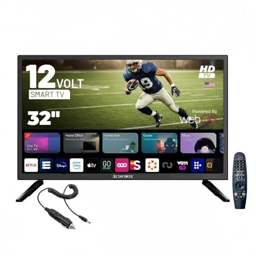 Audiobox 32-inch webOS smart TV with magic remote
