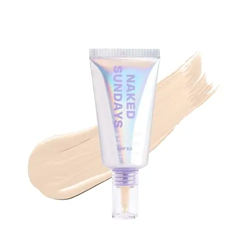 Naked Sundays SPF 50 Peptide Foundation Tint bottle