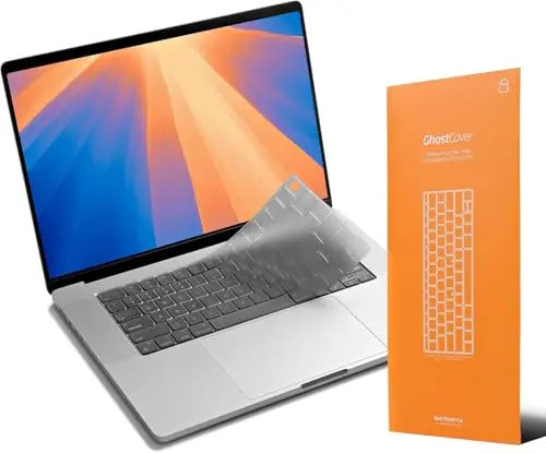 GhostCover FlexType keyboard protector with multi-depth key pockets
