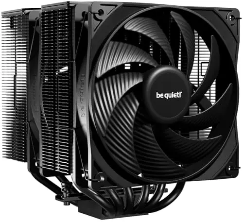 be quiet! Pure Rock Pro 3 black dual-tower CPU cooler