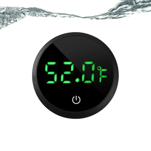 WEIMELTOY digital LED aquarium thermometer with included spare battery