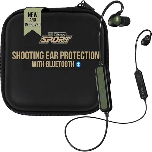 ISOtunes ADVANCE BT 2.0 electronic shooting earbuds with Bluetooth