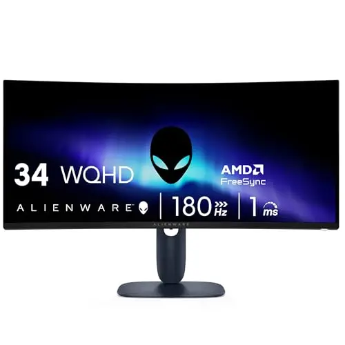Alienware 34-inch ultrawide curved gaming monitor