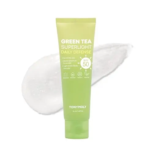 TONYMOLY Green Tea Korean Sunscreen tube