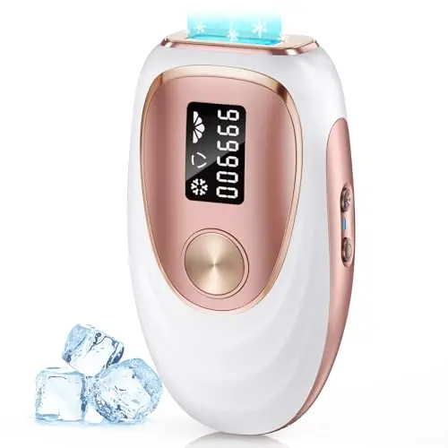 Oreeth laser hair removal device with ice cooling