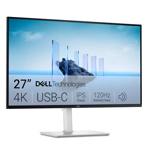 Dell 27-inch 4K USB-C monitor with high refresh rate