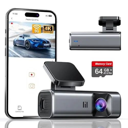 Galphi Q2 compact mini dash cam with 5G WiFi