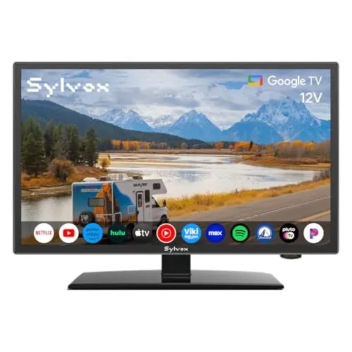 SYLVOX 24-inch 1080P Google Smart TV for camper