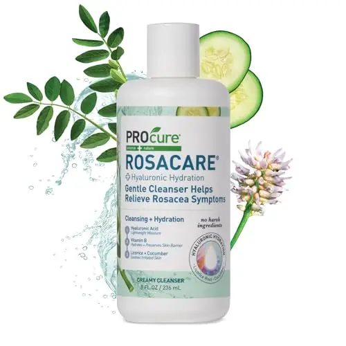PROcure Rosacare Cleanser bottle for rosacea-prone skin