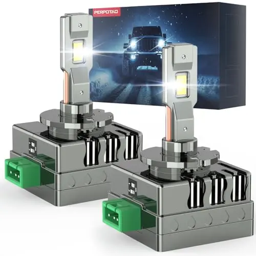 PERPOTAO D3S upgraded HID bulb with high-lumen output