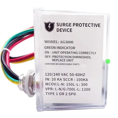 Enruieer surge protective device for HVAC and mini splits