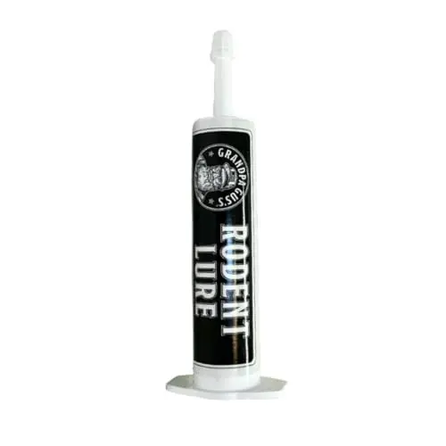 Grandpa Guss's Food Grade Rodent Lure syringe for mouse traps