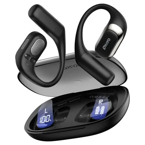 OHAYO Open Ear Headphones with ergonomic earhook design
