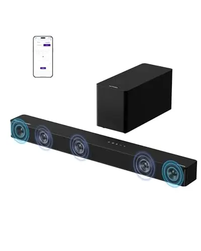 ULTIMEA Poseidon M60 5.1 soundbar system with wired subwoofer