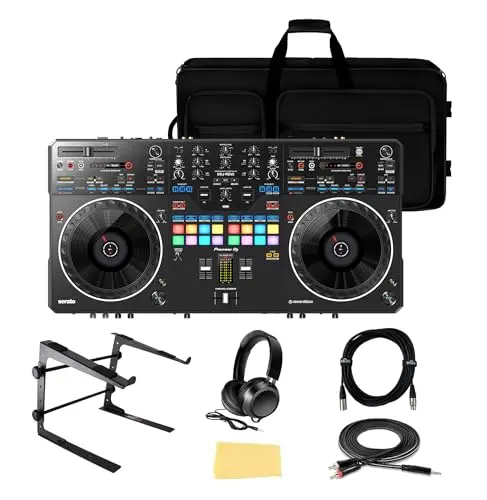Pioneer DDJ-REV5 professional DJ controller with large jog wheels