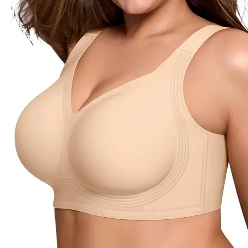 LetsJoli Jelly Bras for women supportive wireless push up
