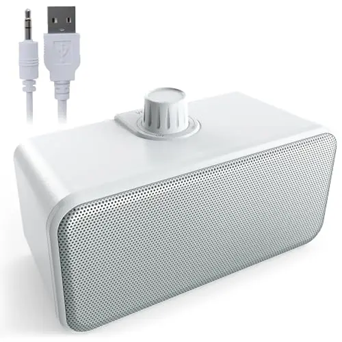 ANSTEN wired TV speaker with single control knob and 5-meter cable