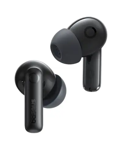 Baseus Bass BP1 Pro wireless earbuds in space black