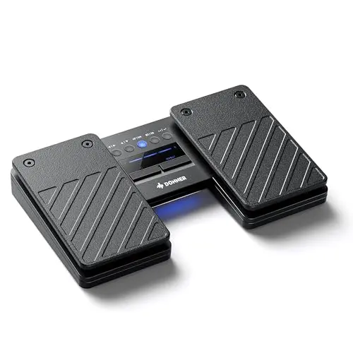 Donner black Bluetooth page turner foot pedal