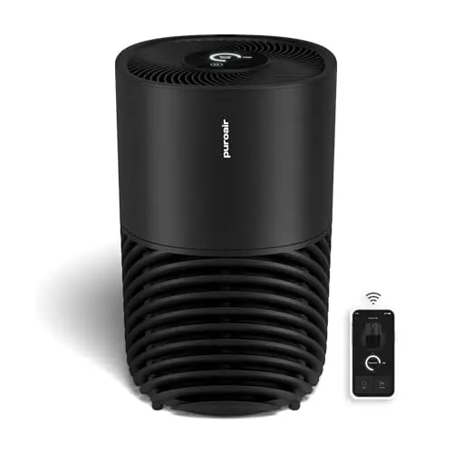 PuroAir 130i black HEPA air purifier for home