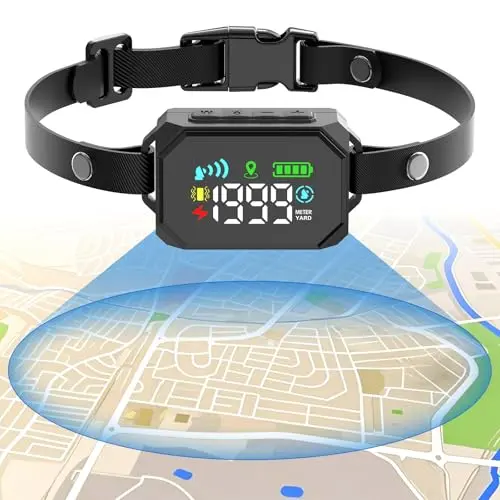 VERSMELO GPS Wireless Dog Fence collar with display