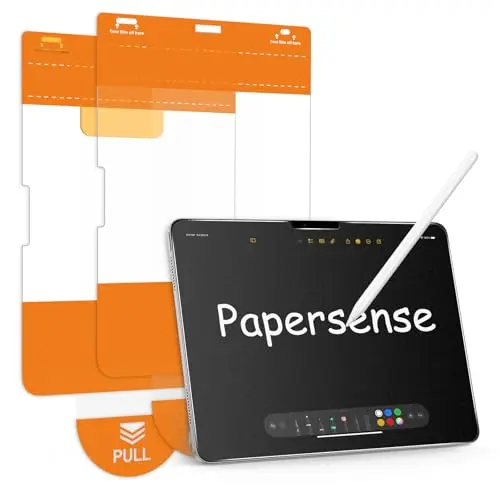 OMOTON PAPERSENSE matte tempered glass screen protector for iPad Pro 11 inch