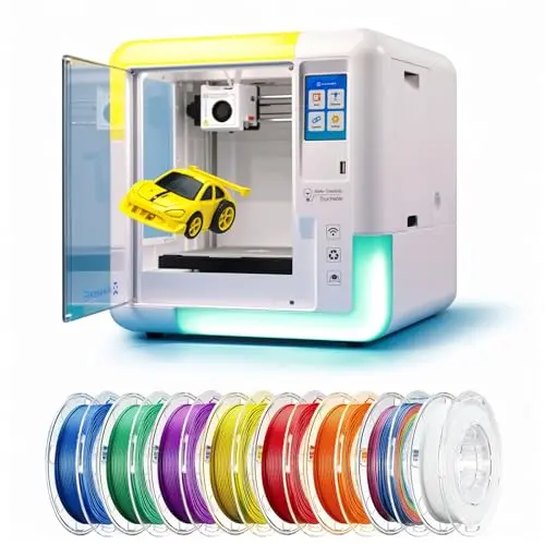 AOSEED X-Maker AI+ 3D printer with enclosed design