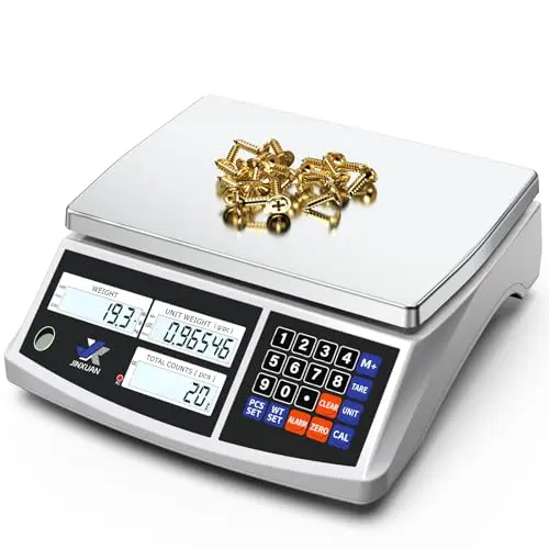 JINXUAN silver bench counting scale with double-sided stainless plate