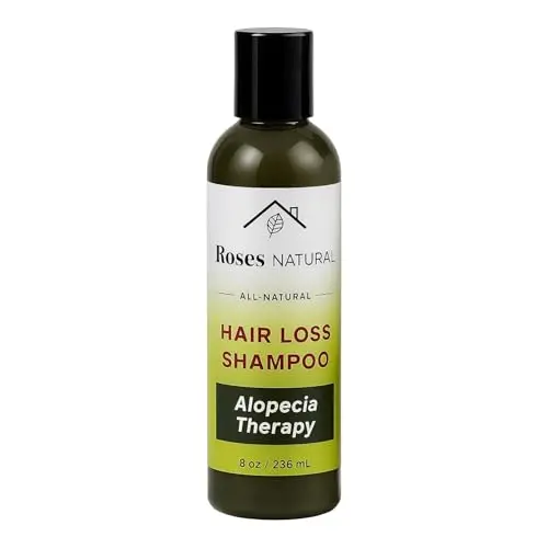 Roses Natural Hair Loss Shampoo with African Black Soap