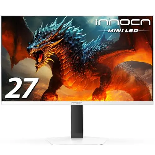 INNOCN 27-inch 320Hz Mini-LED gaming monitor with narrow bezels.