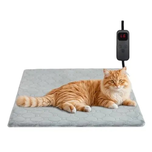 TECHTAIL grey waterproof heating pad for pets