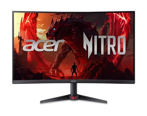 Acer Nitro 31.5-inch curved WQHD gaming monitor