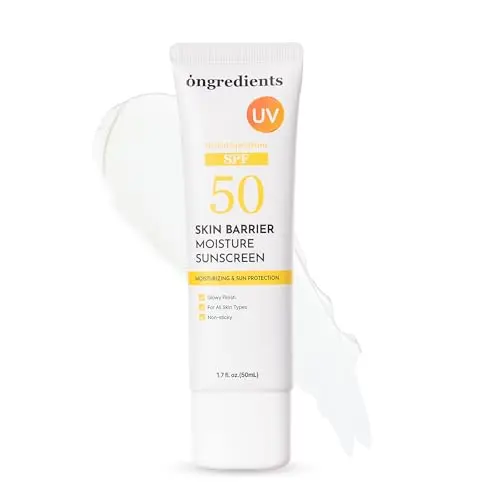 ONGREDIENTS Skin Barrier Moisture Sunscreen SPF 50