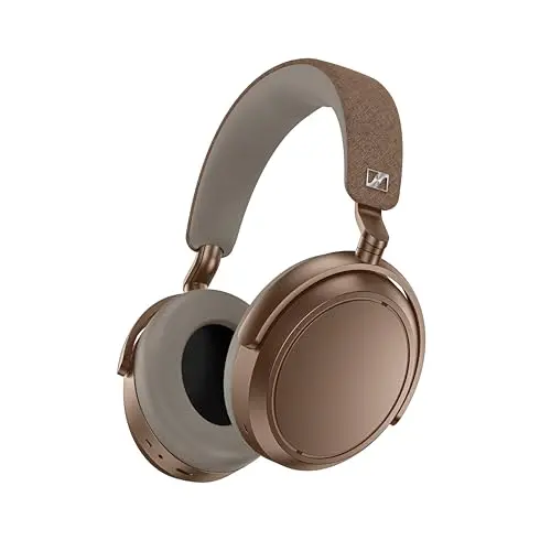 Sennheiser Momentum 4 wireless headphones in brown