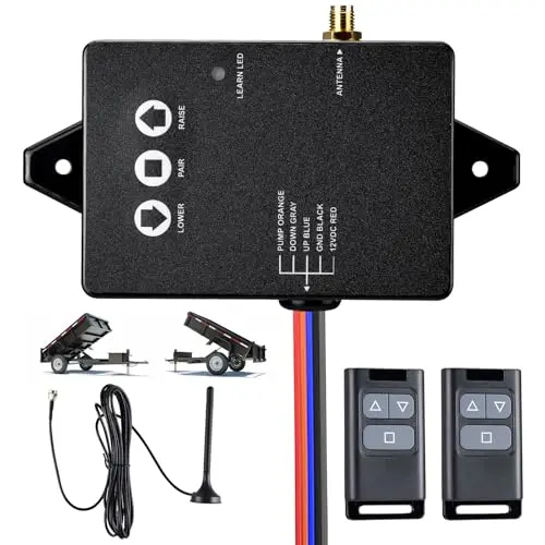 Hifybaty Upgraded High Power Wireless Dump Trailer Remote Controller