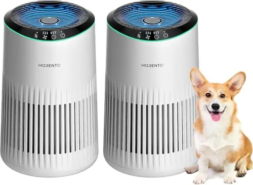 MORENTO Air Purifier two-pack in White