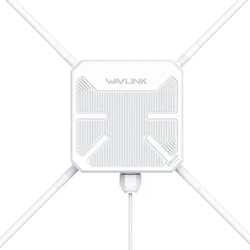 WAVLINK AC1200 Outdoor WiFi Extender with four antennas