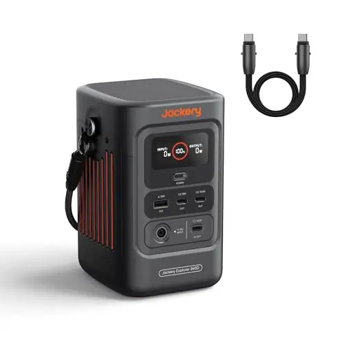 Jackery Explorer 240D compact portable power station.