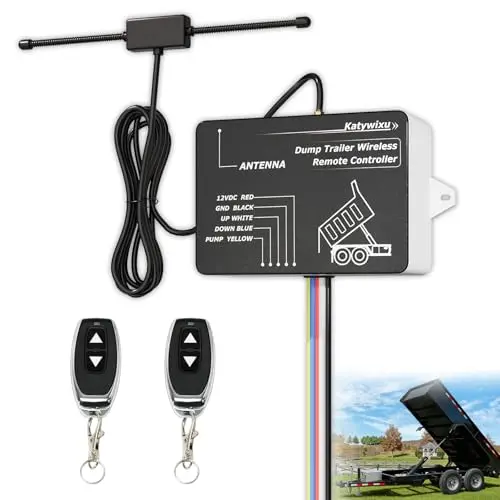 Katywixu Budget Wireless Dump Trailer Remote Controller