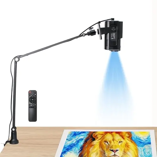 HI-REEKE art projector for tracing images on walls and canvases