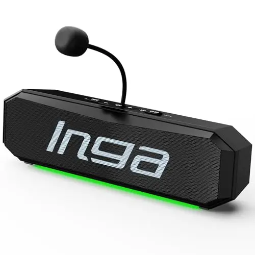 INGA USB soundbar with detachable microphone
