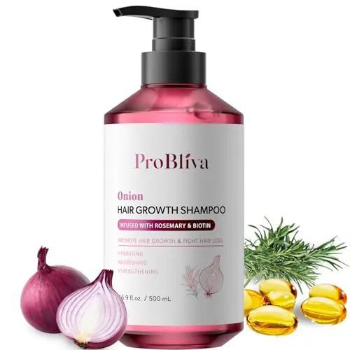 ProBliva Onion and Biotin Hair Growth Shampoo bottle