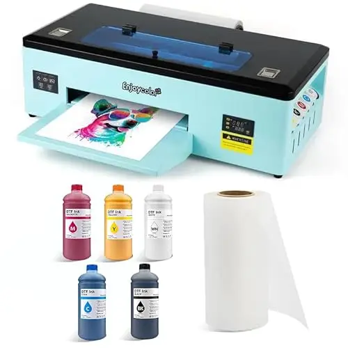 EnjoyColor A3+ DTF transfer printer for textile printing