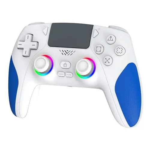 GMVOX wireless gaming controller for PS5 with RGB lighting